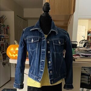 Women's Blue Denim Jean Jacket